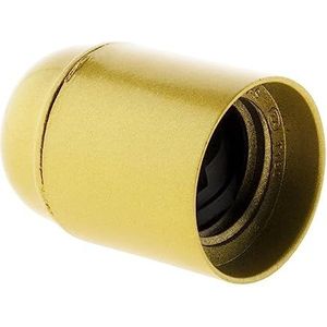 Zenitech – Gladde fitting zonder ring – E27 – Goudkleurig
