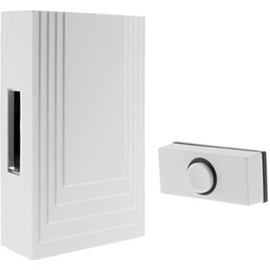 Zenitech - Home blok met 4 stopcontacten 16A 2P+T met schakelaar en extra platte stekker - Wit - 1,5m