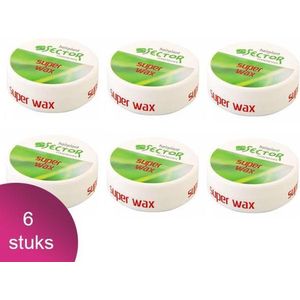 Sector Super Wax Hair Plant Normal - Voordeelverpakking 6x150ml