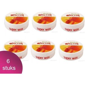 Sector Super Wax Hair Fruit Strong - Voordeelverpakking 6x150ml