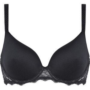 3D Caresse - Balconette BH - Zwart - Innovatieve 3D-stof