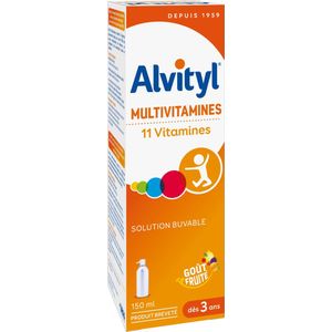 Alvityl - Multivitaminen Siroop - Fruit - Vloeibaar