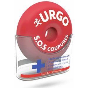 URGO - SOS Cuts - Verband - Rekbaar - Zelfklevend - Ergonomische Verpakking