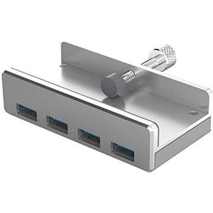 Dacomex - Hub USB 3.0 - 4 Poorten - Argent - Docking Station