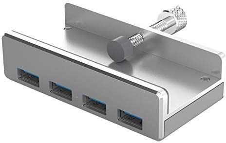 Dacomex - Hub USB 3.0 - 4 Poorten - Argent - Docking Station