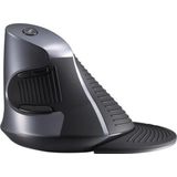 Exertis Connect - Ergonomische Verticale Muis - Draadloos - Zwart