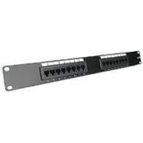 Exertis Connect - Cat.6 Patchpaneel - 24 RJ-45 Poorten - UTP - 1 HE