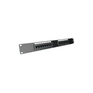 Exertis Connect - Cat.6 Patchpaneel - 24 RJ-45 Poorten - UTP - 1 HE