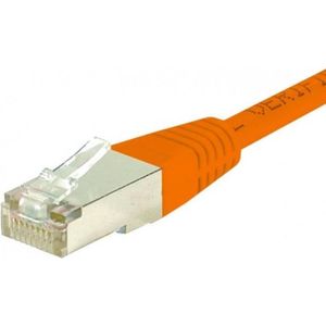 CONNECT 1,50 m koper RJ45 Cat. 6 S/FTP patchkabel - oranje