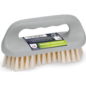 Reinigingsborstel – voor het reinigen, schrobben of wassen van alle ondergronden – handvat van 100% gerecycled kunststof – gemaakt in Frankrijk