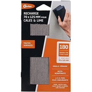 Navulverpakking 3 schaatsen Classic 70 x 125 mm einde