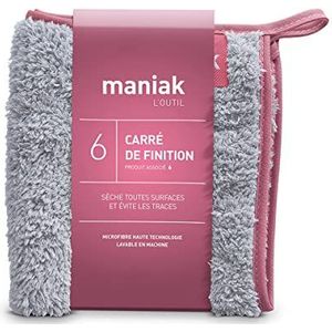 Microvezeldoek voor het huishouden, superzacht product, vangt stof gemakkelijk op, praktisch handschoenenformaat, Maniak du Menage