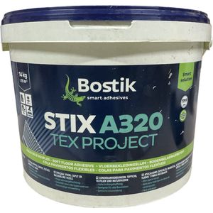 Bostik Stix A320 Tex Project - Universele tapijtlijm - 14 kg