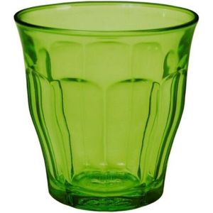 Duralex Picardie Groene Glazen Tumblers 8 oz (250 ml) Set van 4