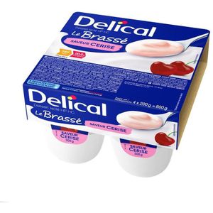 Delical Le Brassé Kers Pudding 4x200g