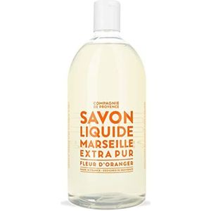 Savon de Marseille vloeibare handzeep Extra Pur Fleur d'Oranger 1 liter navulling