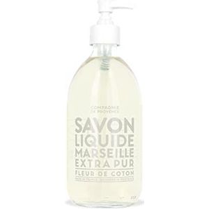 Compagnie de Provence Gel Fleur de Coton Savon Liquide Marseille Extra Pur  500ml