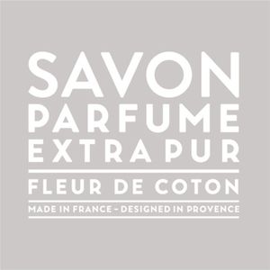 Compagnie de Provence Zeep Fleur de Coton Savon Parfume Extra Pur 100gr