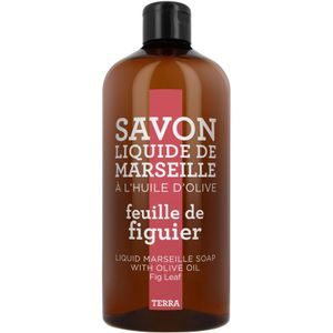 Terra - Handzeep refill 'Marseille' (Fig Leaf, 1 liter)