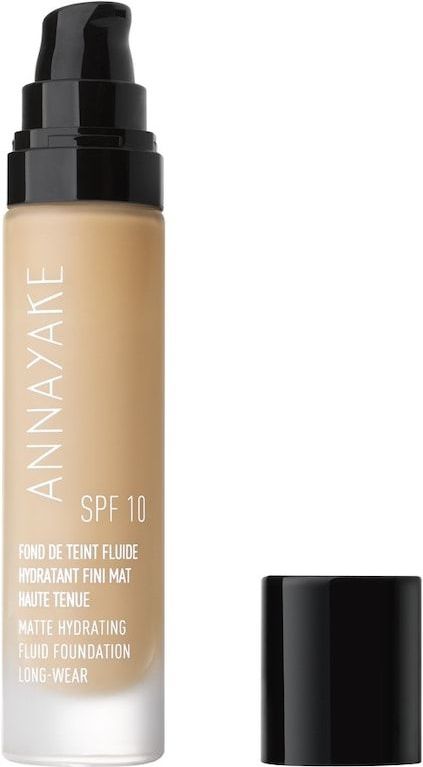 Annayake Matte Hydrating Fluid Foundation Long Wear Spf 10