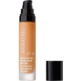Annayake Matte hydrating fluid foundation long wear SPF10 Foundation 30 ml 25 - dark beige