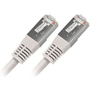 APM Ethernet-kabel Cat 6, 1 m, RJ45, netwerk 1 Gbit/s, 250 MHz, afgeschermd FUTP, RJ45-kabel, internet, compatibel met PC modem router tv-box Xbox Switch PS5 PS4 Gaming, 560346