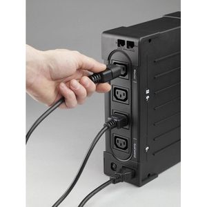 Eaton Ellipse ECO 650 IEC - USV (in Rack montierbar/extern) - Wechselstrom 230 V - 400 Watt - 650 VA - Ausgangsanschlüsse: 4