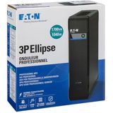 Eaton - 3P Ellipse - UPS - Zwart - 1,7 kVA - 8 AC-uitgangen - 2 USB-poorten