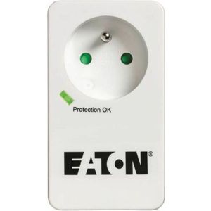 Eaton stekkerdoos / overspanningsbeveiliging - Eaton Protection Box 1 FR - PB1F - 1 FR - wit & zwart
