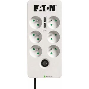 Protection from surges Eaton PB6UF White