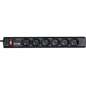 Eaton PS6TD Overspanningsbeveiliging 6 AC-uitgang(en) 220 - 250 V Zwart
