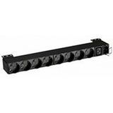 Eaton - Flex PDU - Stroomverdeler - Zwart - 16A - 8x DIN, 1x C19
