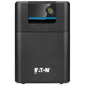 Eaton UPS 5E Gen2 700 DIN interactieve voeding zonder onderbreking 5E700D 700VA (2 DIN-stopcontacten, stil, uitschakelsoftware)