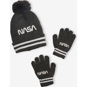Set van muts + handschoenen voor jongens NASA� antracietgrijs