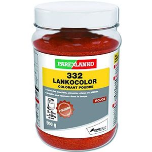 Parexlanko, 332 LankoColor, poederverf voor mortel, cement, kalk of gips, rood, 900 g