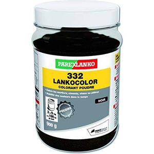 Parexlanko, 332 LankoColor Kleurpoeder voor mortel, cement, kalk of gips, zwart, 900 g