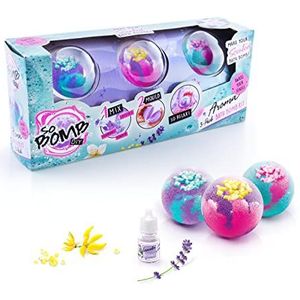 Canal Toys - So Bomb DIY Kit - Aromatherapie Bath 3 Pack - Meerkleurig - Voor het Maken van 3 Bruisbommen