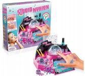 Style 4 Ever - Glitter Nagels en Tattoosalon - Nagelsalonset - Multicolor - Inclusief Glittermachine en Nagellakken