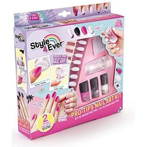 Style 4 Ever Pro Tips voor nagelkunstkit - Style 4 Ever - OneSize - Creatieve Speelset