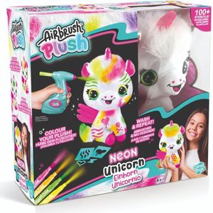 Canal Toys Airbrush Knuffel Eenhoorn Neon