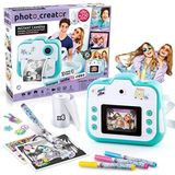 Canal Toys - Photo Creator instantcamera – foto, selfie en video – thermisch papier voor 250 foto's – LCD-display – vanaf 8 jaar – CLK 001