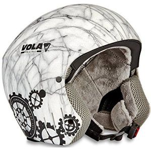Vola P1007H-Fis Wheel Fi-helm, uniseks, volwassenen, grijs/wit