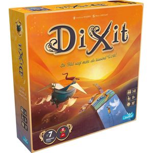 2021 Editie Dixit: Avontuurlijk Familiespel | 3-8 Spelers | Vanaf 8+ jaar | 30+ Minuten Speeltijd | Duits | Asmodee | Libellud