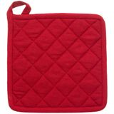 Atmosphera - Ovenwant Set - Rood - Katoen - 20 x 32 cm - Keukenbenodigdheden