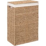 Five Wasmand riet met deksel rechthoekig 37 x 40 liter