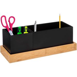 Pennenhouder Sharpener Kleur Blauw Houd je werkplek opgeruimd origineel