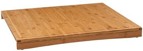 5five - Plaatafdekking - Bamboe - 52 x 58 cm - 3-in-1 Snijplank en Kookplaatbeschermer