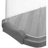 5Five Cake/Taart bewaardoos - 36 x 13 x 10 cm - Vershouddoos Box - kunststof