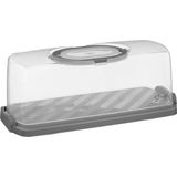 5Five Cake/Taart bewaardoos - 36 x 13 x 10 cm - Vershouddoos Box - kunststof