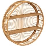 Wandplank - Hout - Bruin - Wandbevestiging Inclusief